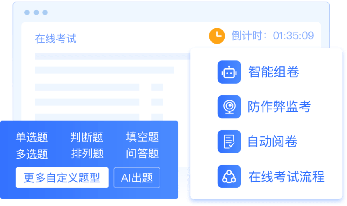 考试测评系统配图