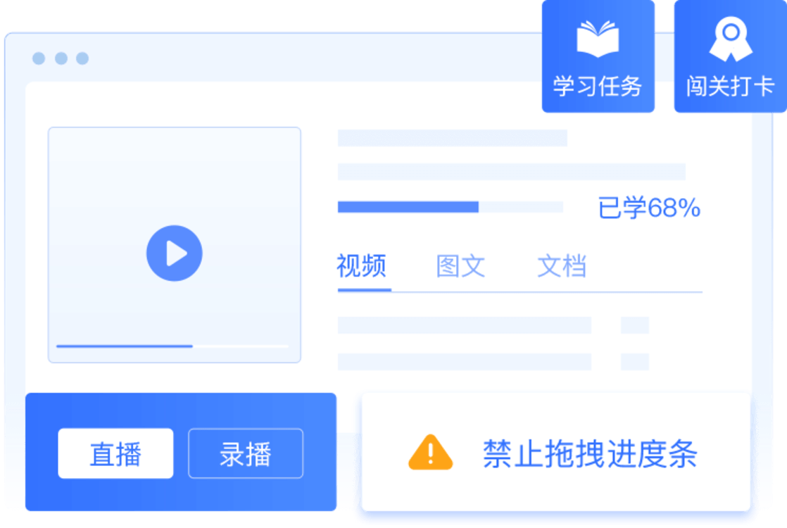 智能学习平台配图